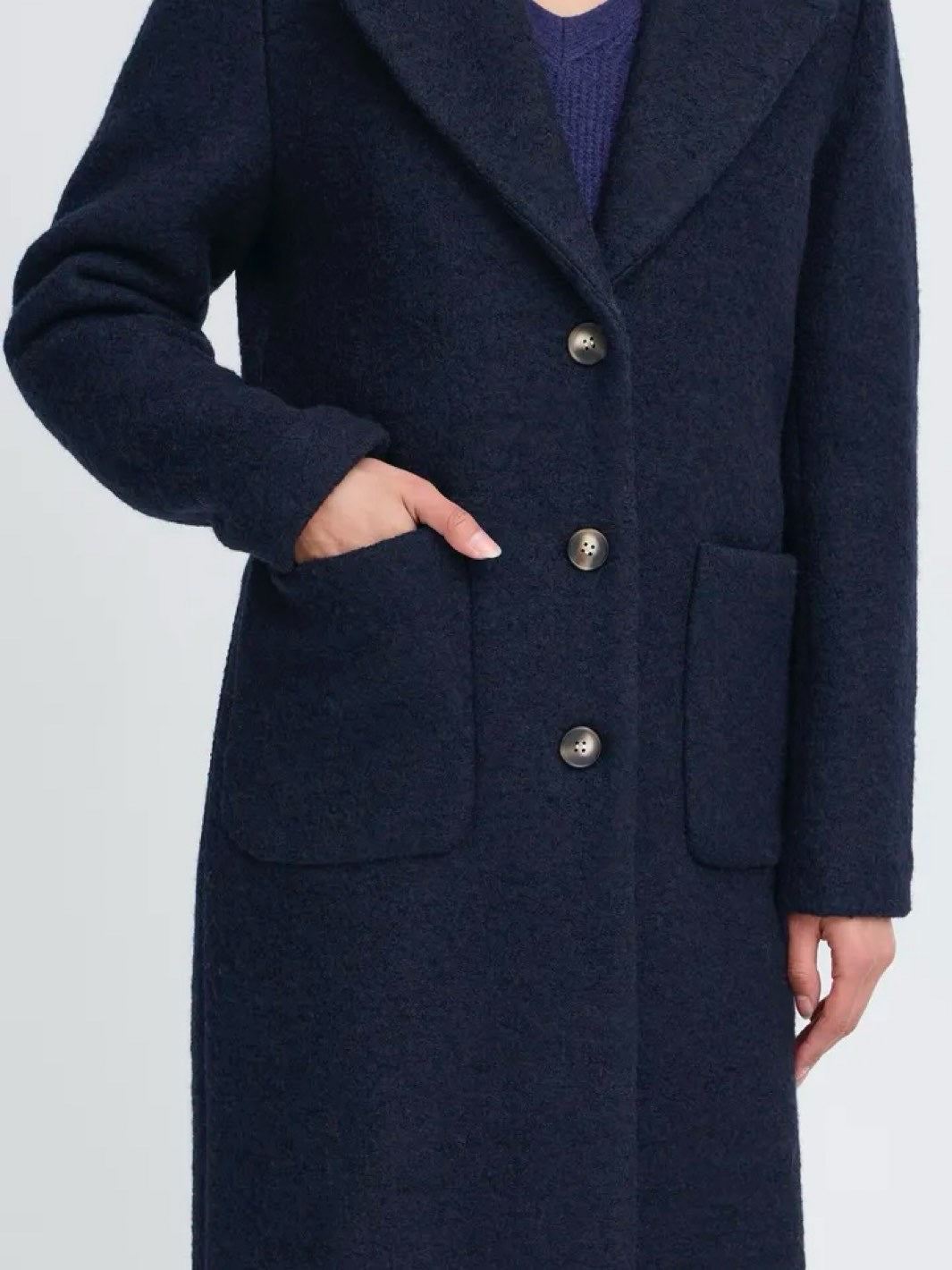 KÅPE IHSTIPA DARK NAVY