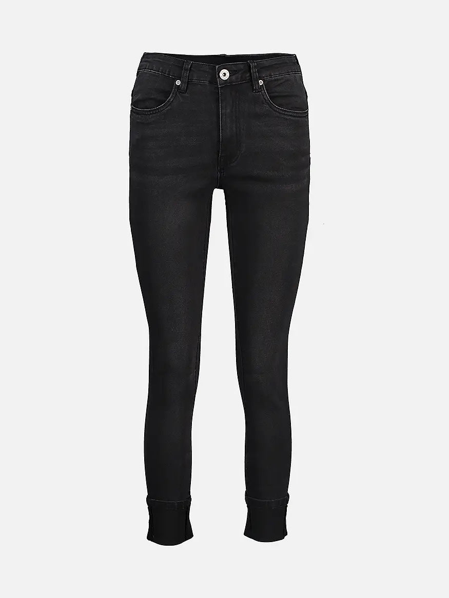 JEANS KINE FOLD 2214 WASHED BLACK