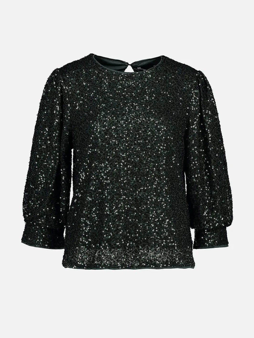 BLUSE MALY GLAM DK GREEN