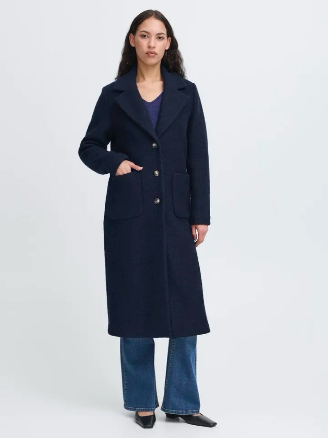 KÅPE IHSTIPA DARK NAVY