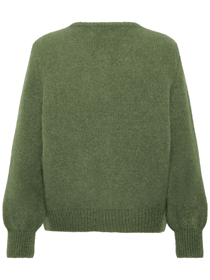 CARDIGAN SBGULVIG FOUR LEAF CLOVER