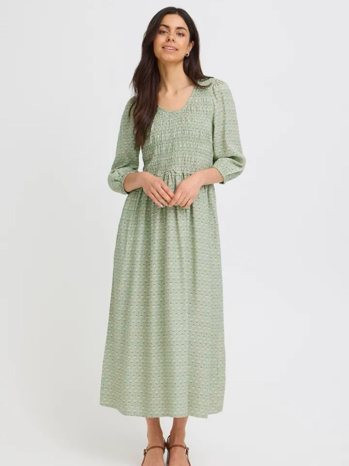 MIDIKJOLE FRLAYA SAGE WILD LOOM