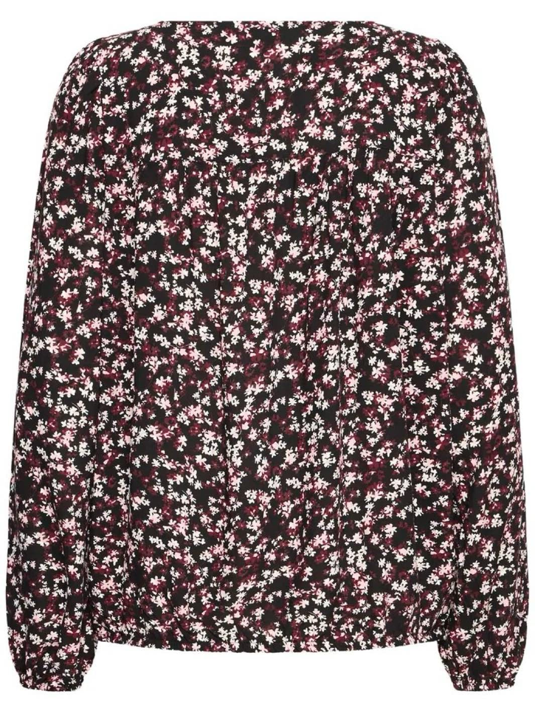 BLUSE FRKIKI FLORAL BLACK