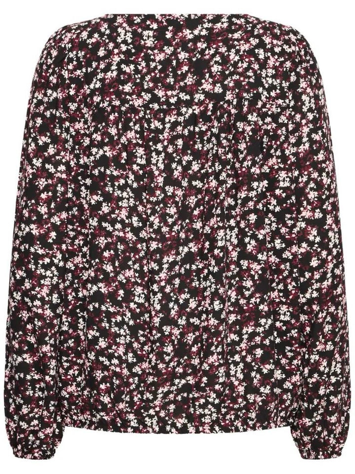 BLUSE FRKIKI FLORAL BLACK