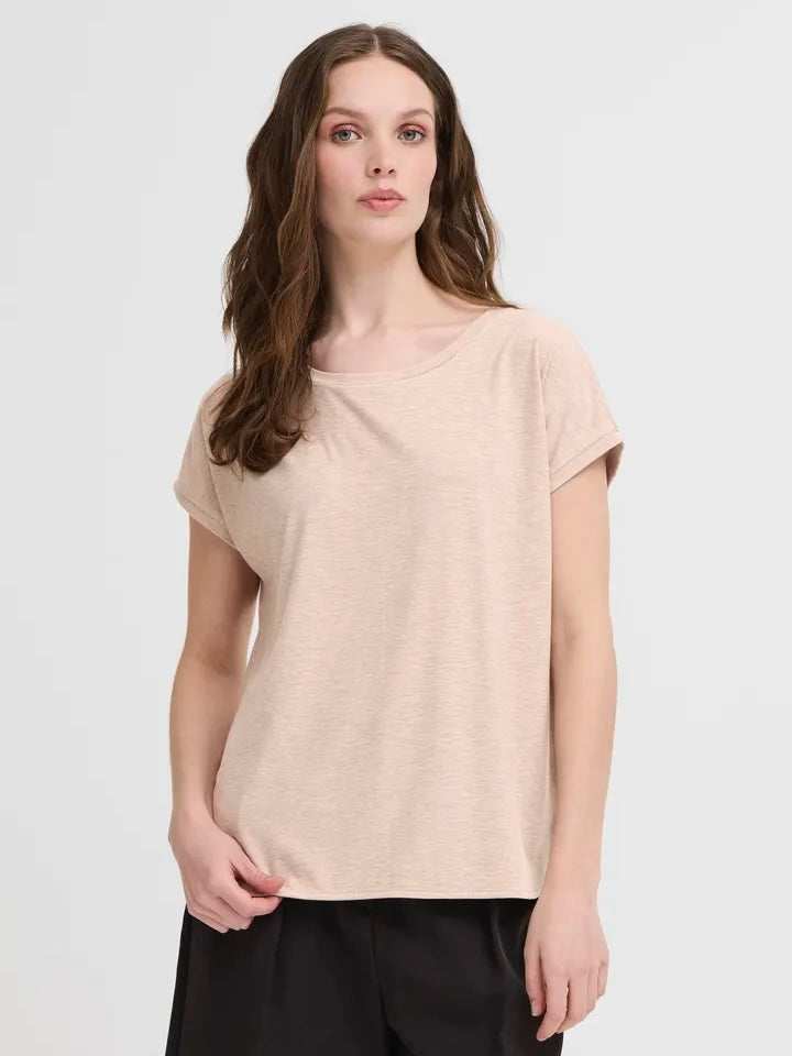 T-SKJORTE IHREBEL SIMPLY TAUPE