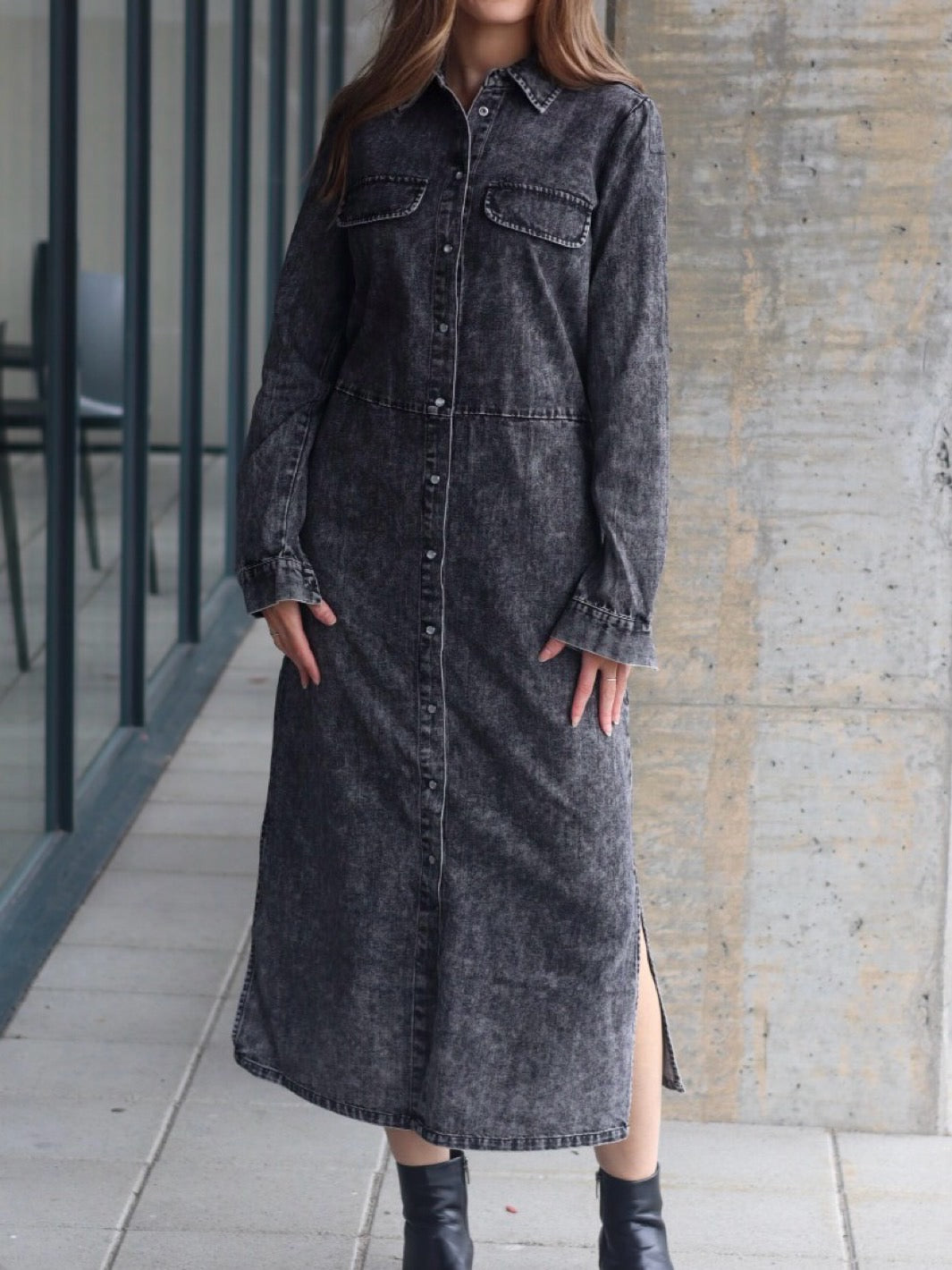 DONGERIKJOLE PZMALIA BLACK DENIM