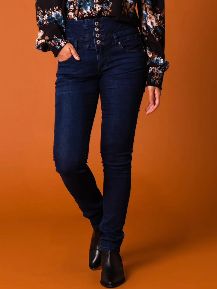 JEANS ANGELINA 2329 DARK BLUE