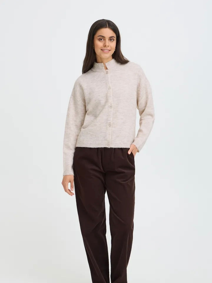 CARDIGAN FRSANNY OATMEAL MELANGE