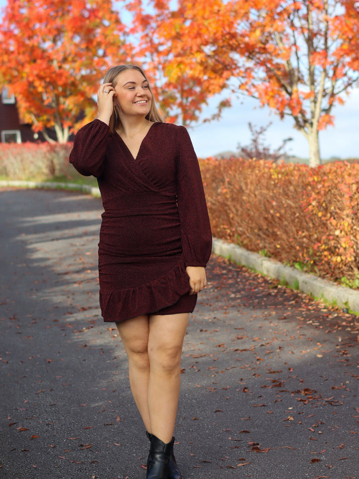 KJOLE ALYSSA SPARKLE BROWN