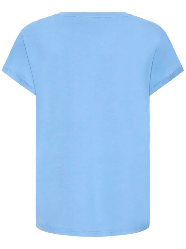 T-SKJORTE BYSELITA SATIN RIVIERA