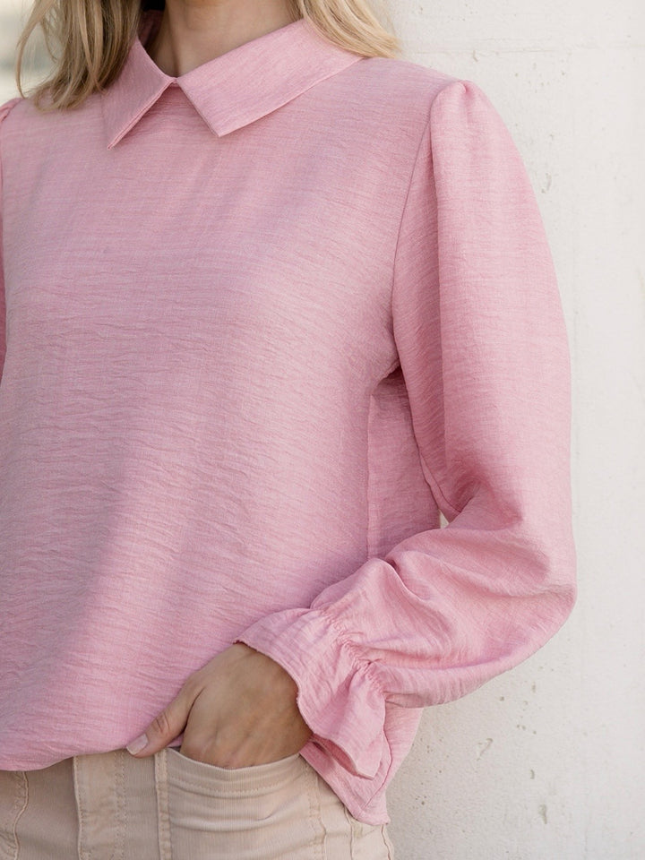 BLUSE MILAN LINNO LT PINK