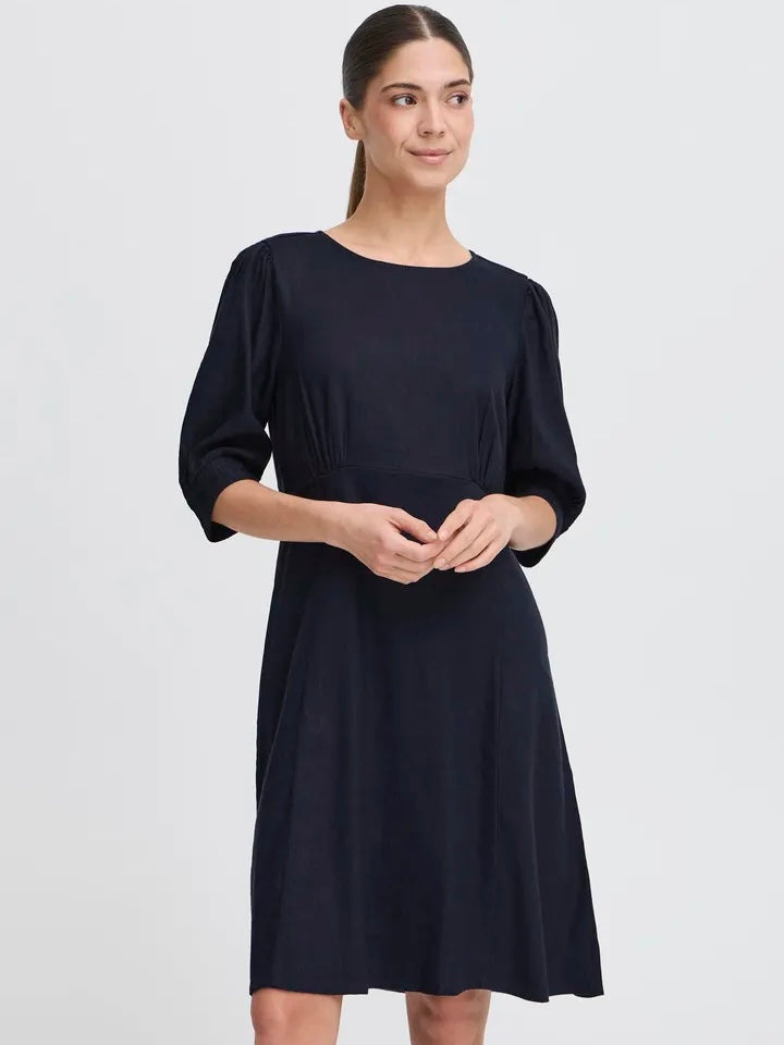 LIN KJOLE PZLUCA SS DARK SAPPHIRE
