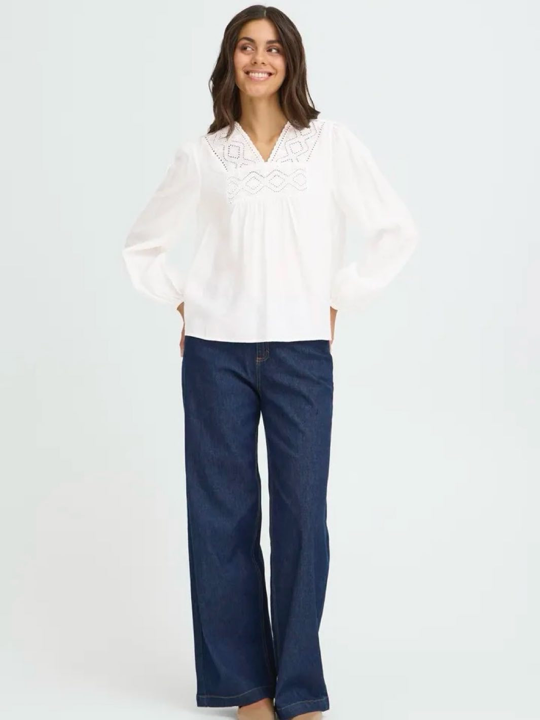 BLUSE FRBLONDAS BLANC DE BLANC