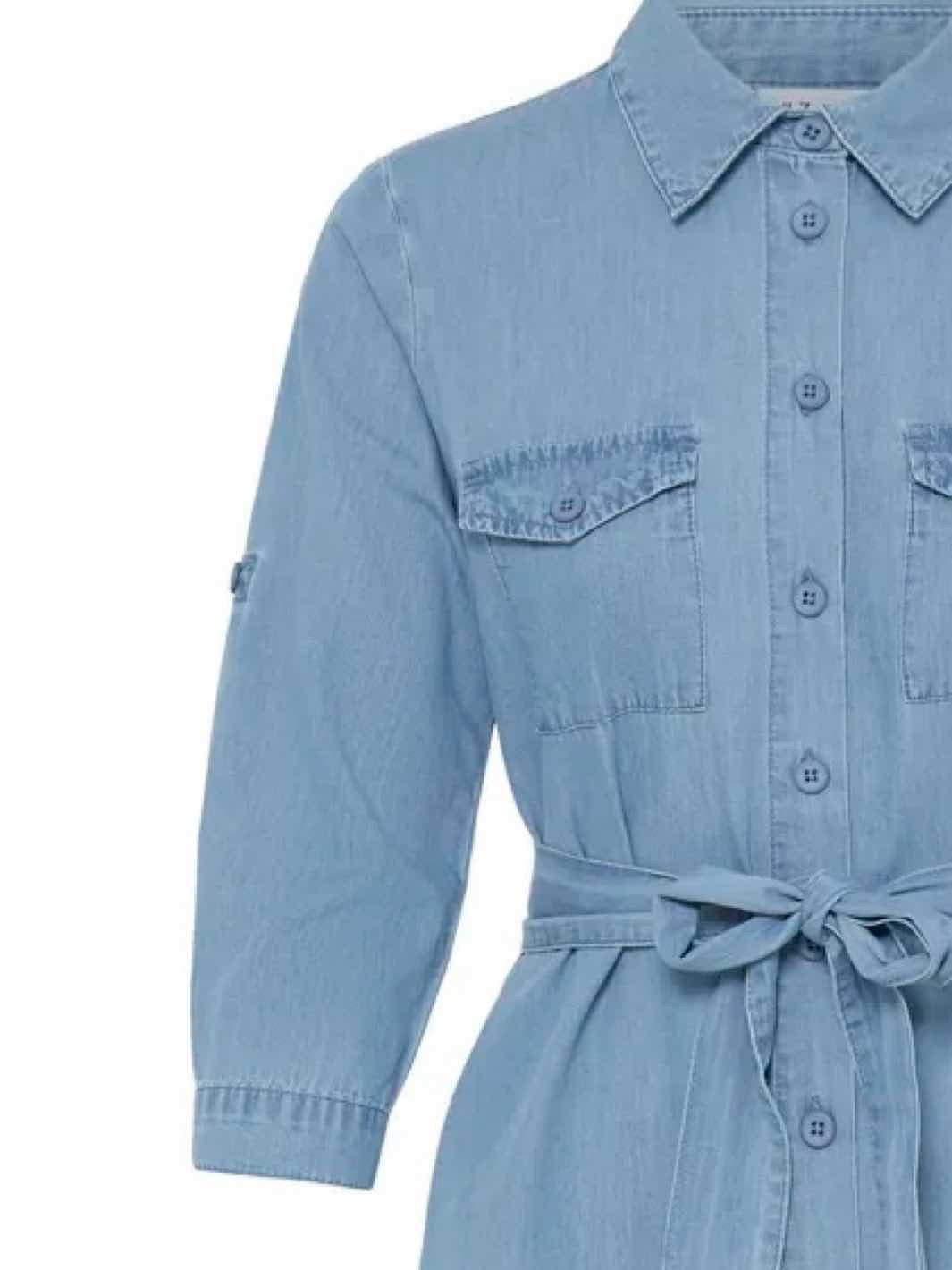 DONGERIKJOLE PZJILL LIGHT BLUE DENIM