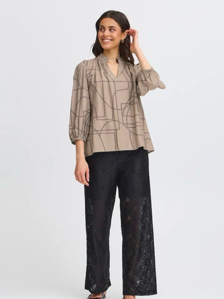 BLUSE FRDAPHNE DESERT TAUPE