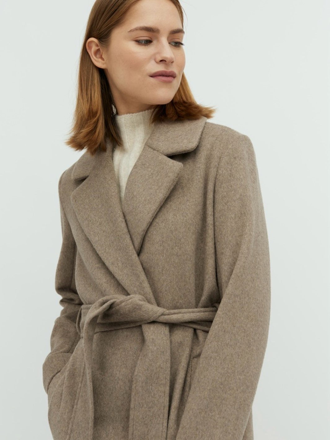 KÅPE TANNI GREY MELANGE