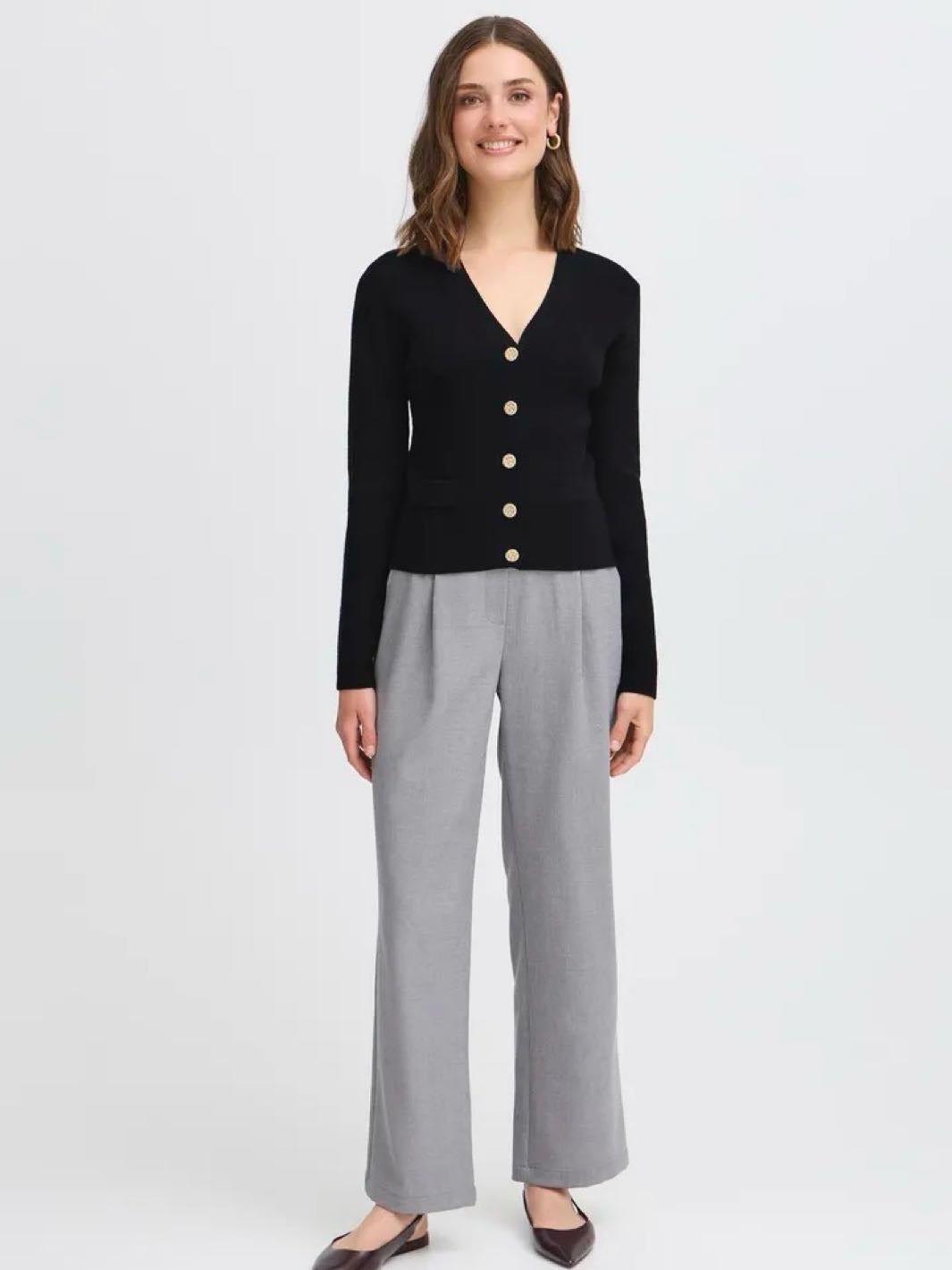 CARDIGAN FRNOVELLA BLACK