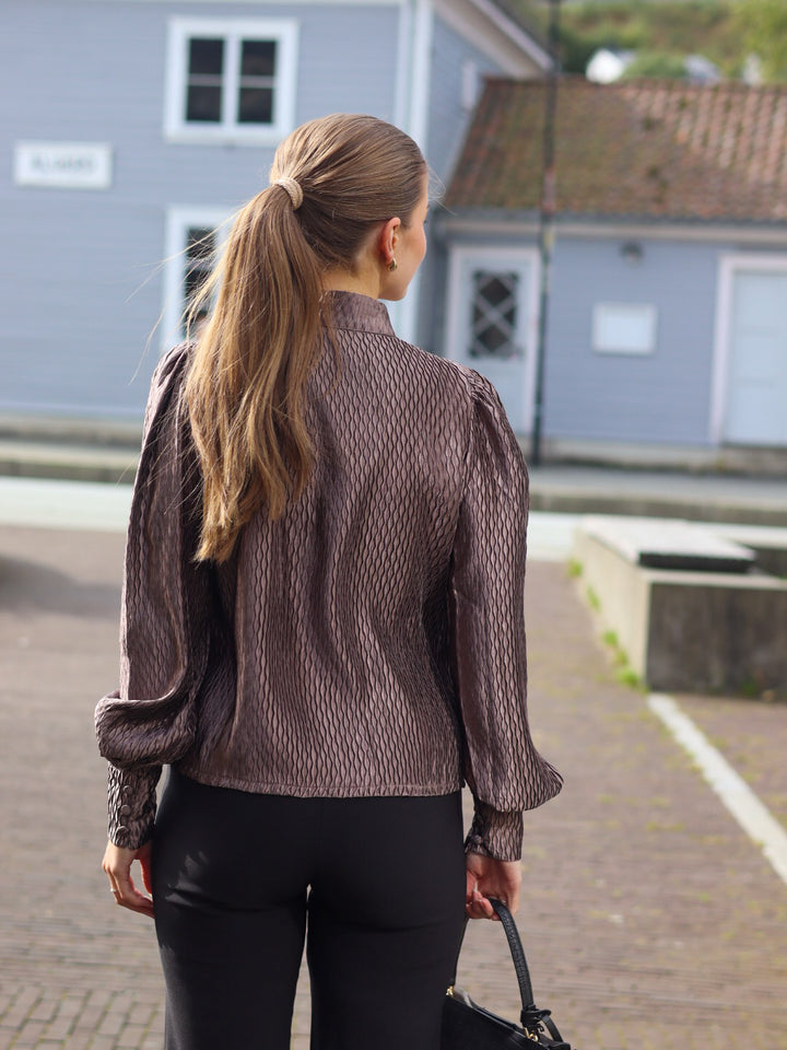 BLUSE HENRIKA WARM TAUP