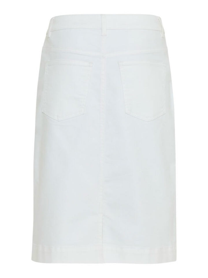 SKJØRT FRDENIMA ANTIQUE WHITE DENIM