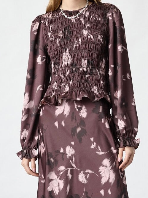 BLUSE NIX BERRY FLOWER