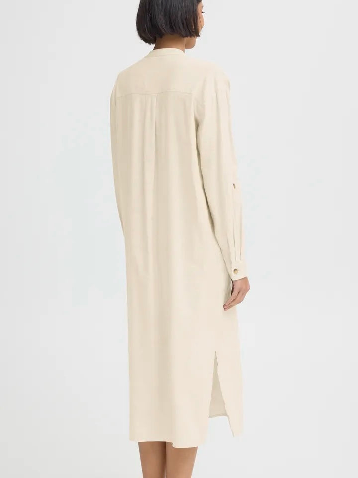LIN KJOLE PZLUCA LONG SANDSHELL MELANGE