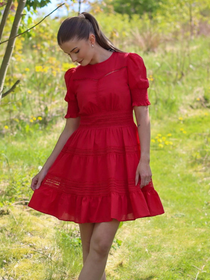 KJOLE ELOISE UNI RED