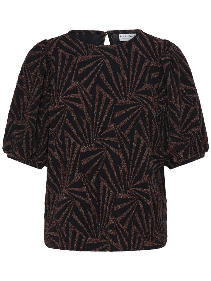 BLUSE PZFILULA BROWN GLITTER