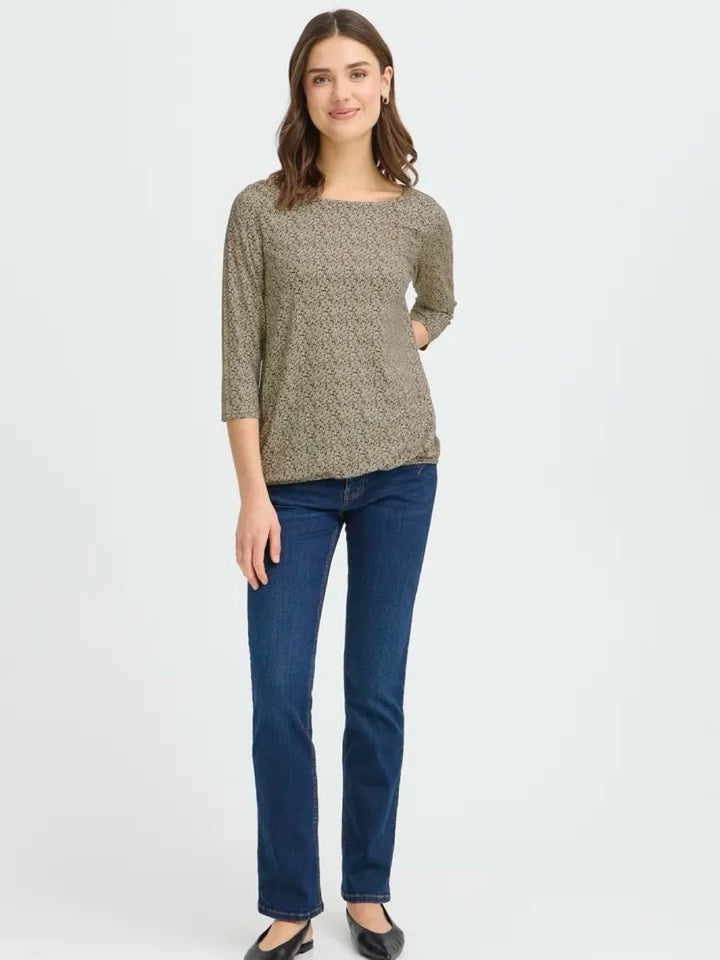 GENSER FRAMY TINY PETAL OLIVE