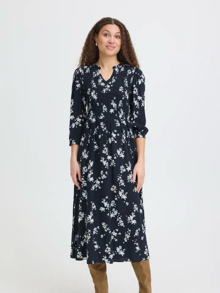 MIDIKJOLE FRLALU SCATTER FLORAL SALUTE