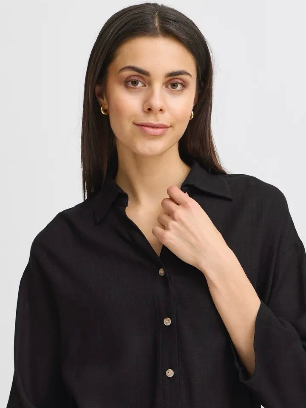SKJORTE FRJUNA BLACK