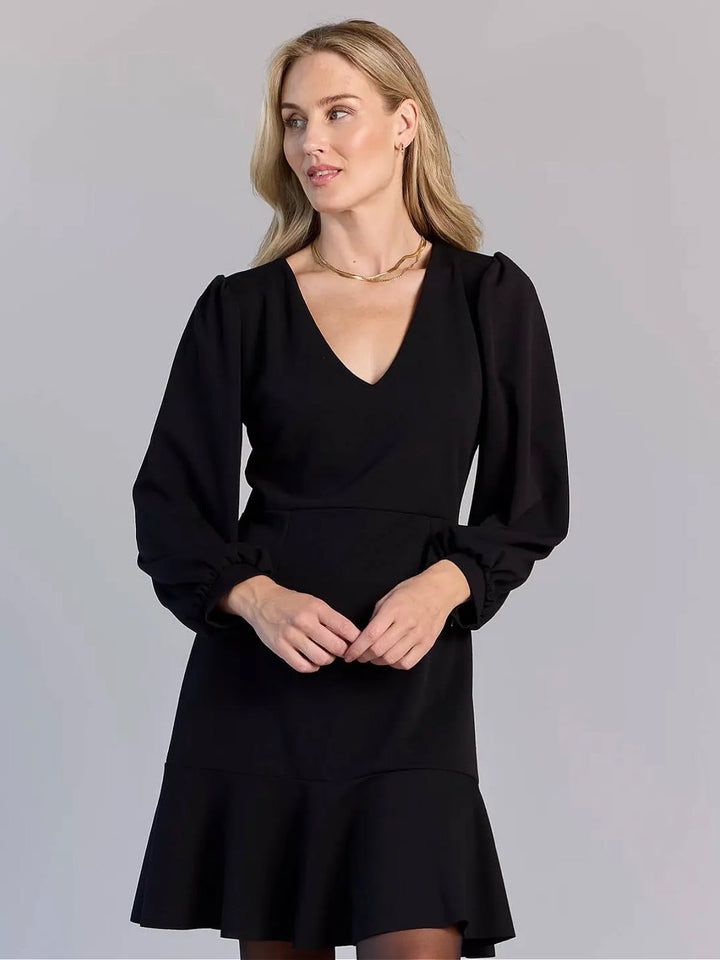 KJOLE CISSY V LS BLACK