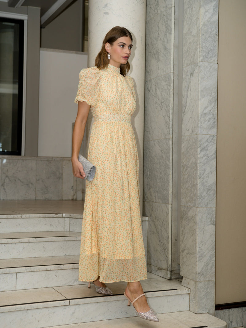 MAXIKJOLE EMMELI CANDY SUNFLOWER