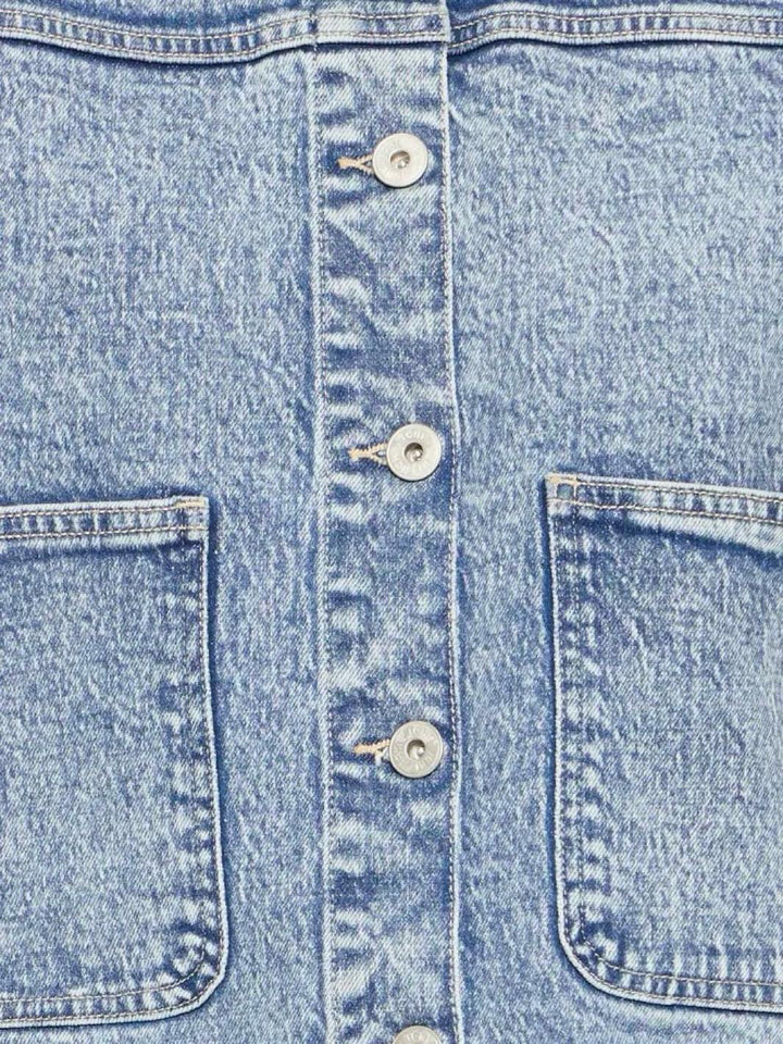DONGERIJAKKE IHJUNNI LIGHT BLUE STONEWASH