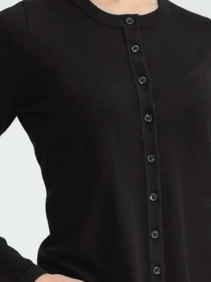 CARDIGAN IHLULS BLACK