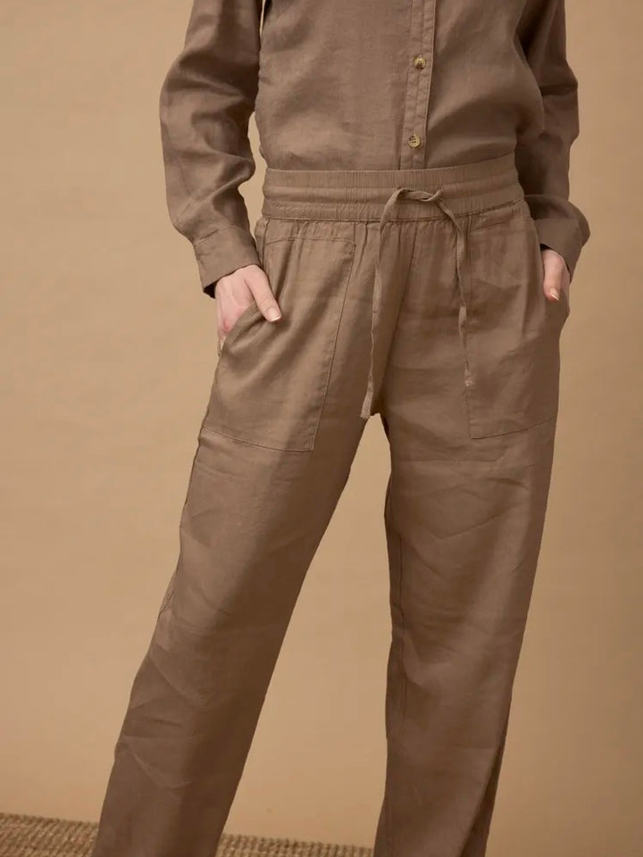 LIN BUKSE PZLUCA WALNUT