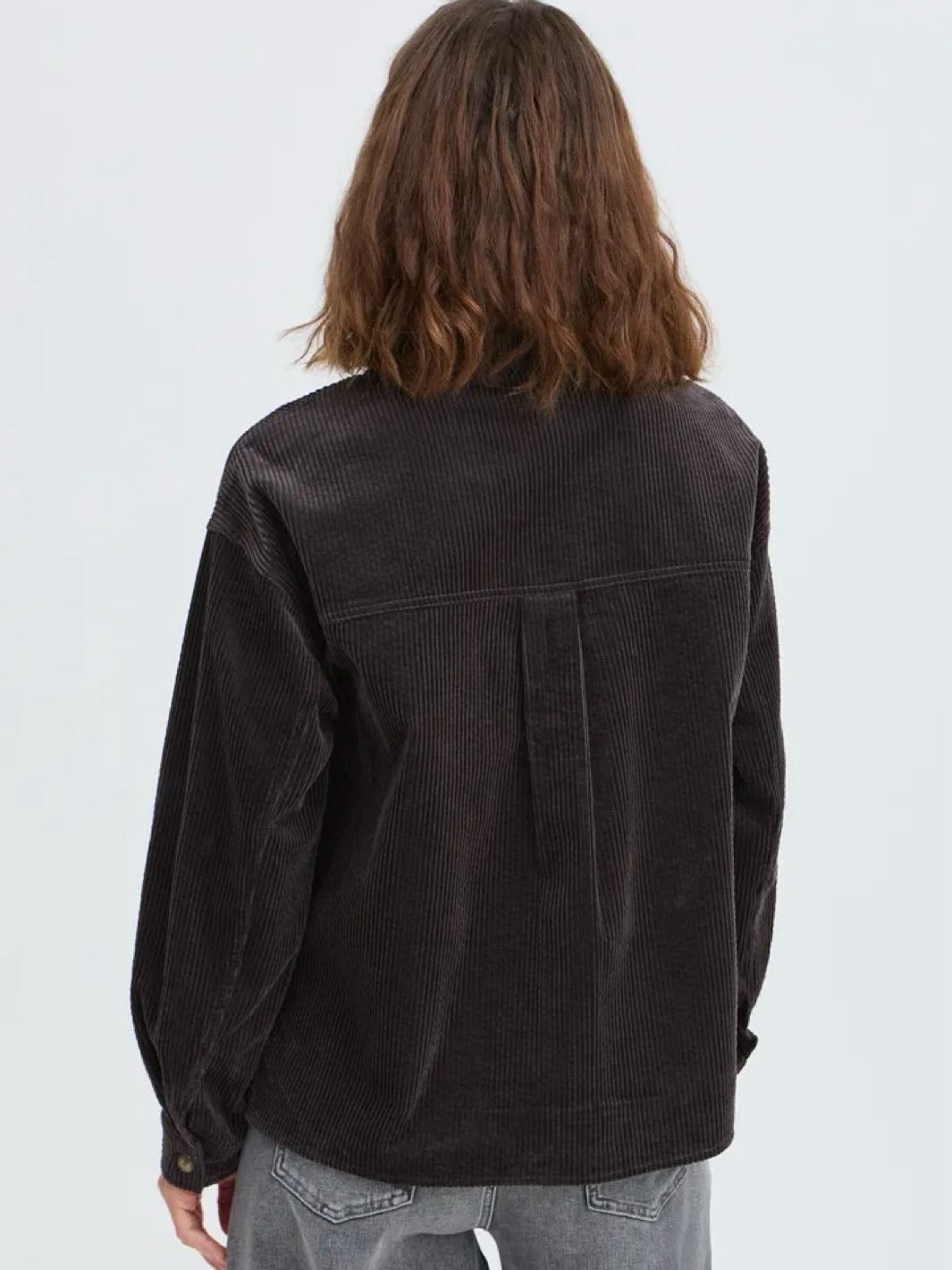 PZESSY OVERSHIRT ESPRESSO