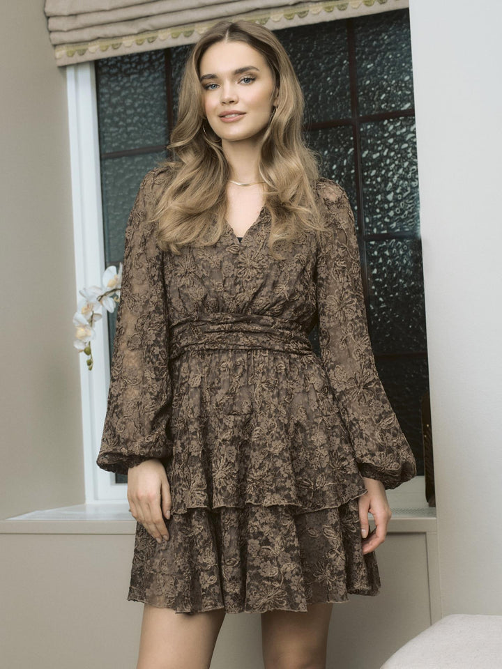 KJOLE LOVELLA LACE CHOCOLATE