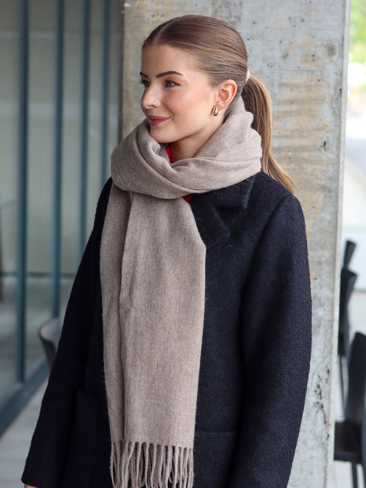 SKJERF ULL BEIGE