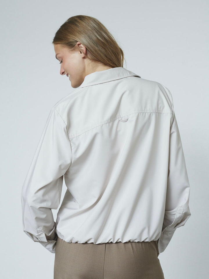 SKJORTE GUFO LIGHT BEIGE
