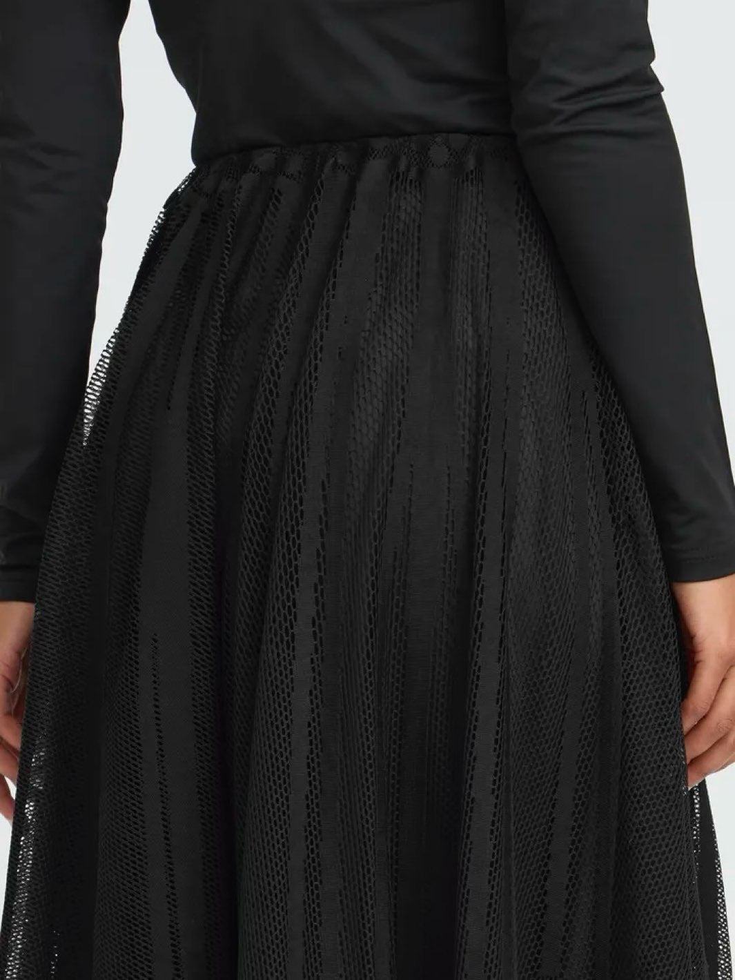MIDISKJØRT IHLEONCE BLACK