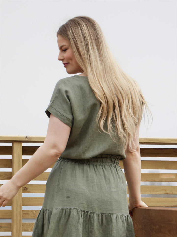 TOPP HOPE LIN ARMY GREEN