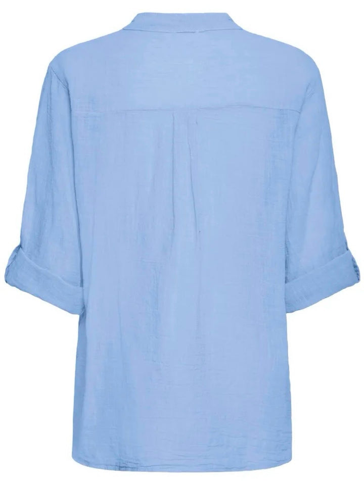 BLUSE SBALEXA AZURINE