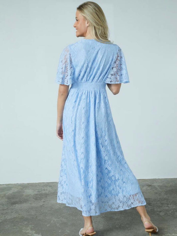 SELSKAPSKJOLE GISELA LACE LIGHT BLUE