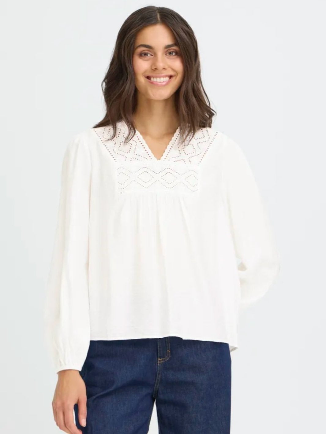 BLUSE FRBLONDAS BLANC DE BLANC