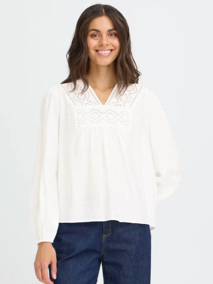 BLUSE FRBLONDAS BLANC DE BLANC