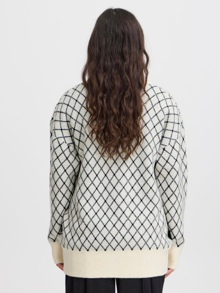 CARDIGAN IHALVINO CLOUD DANCER