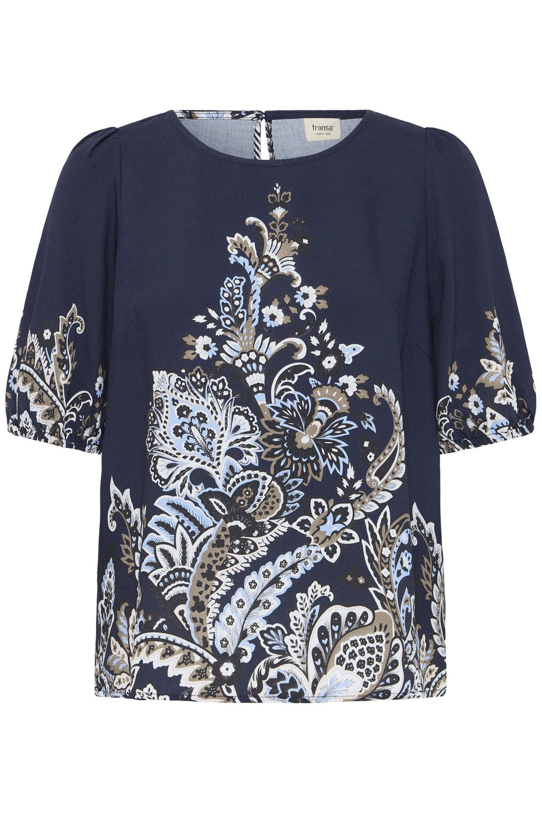 BLUSE FRADARA NAVY PAILSEY