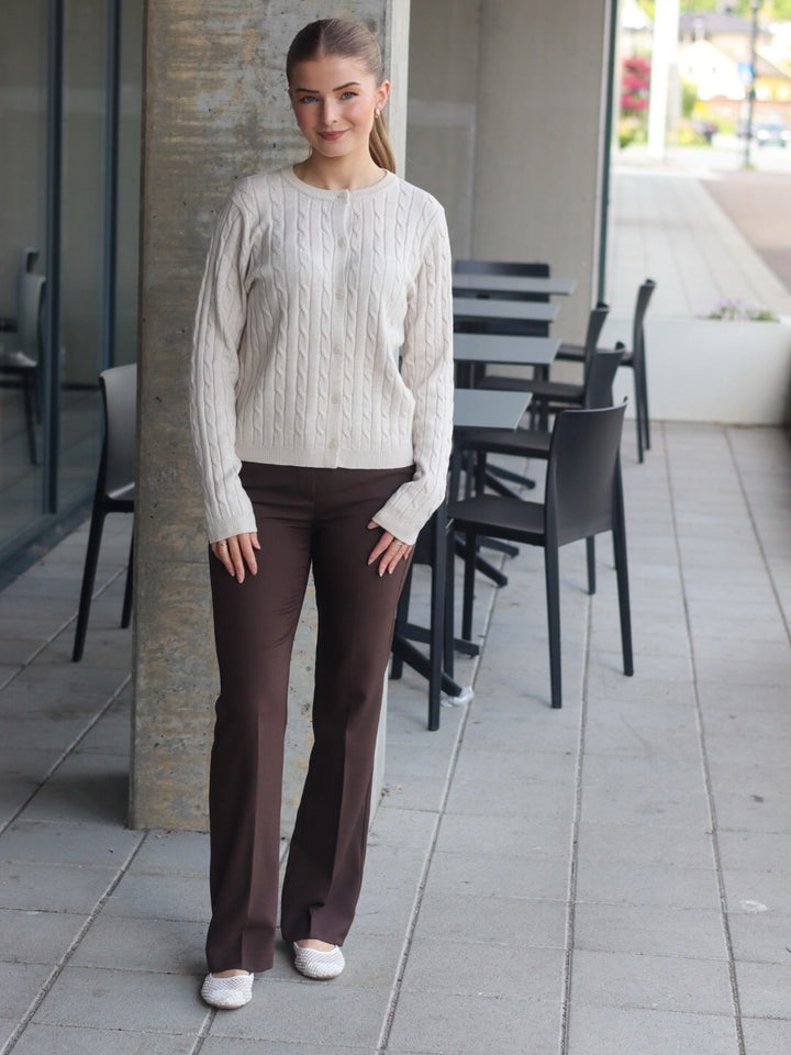 CARDIGAN PZSTEFFI CLOUD DANCER MELANGE