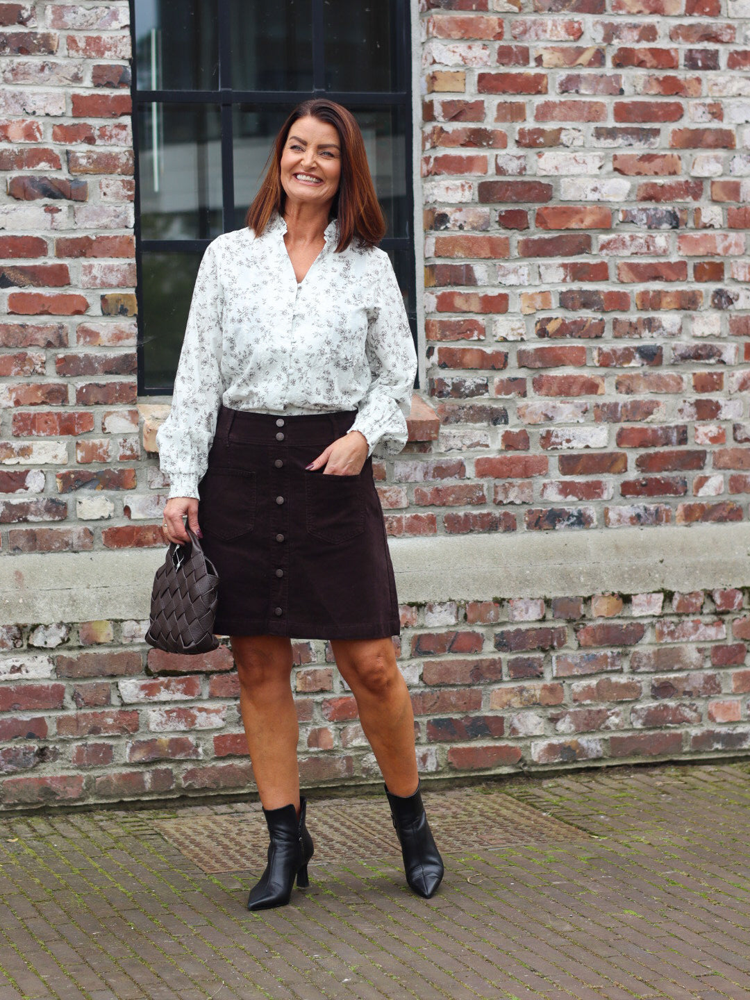SKJØRT ANNIKA CC21 CHOCOLATE