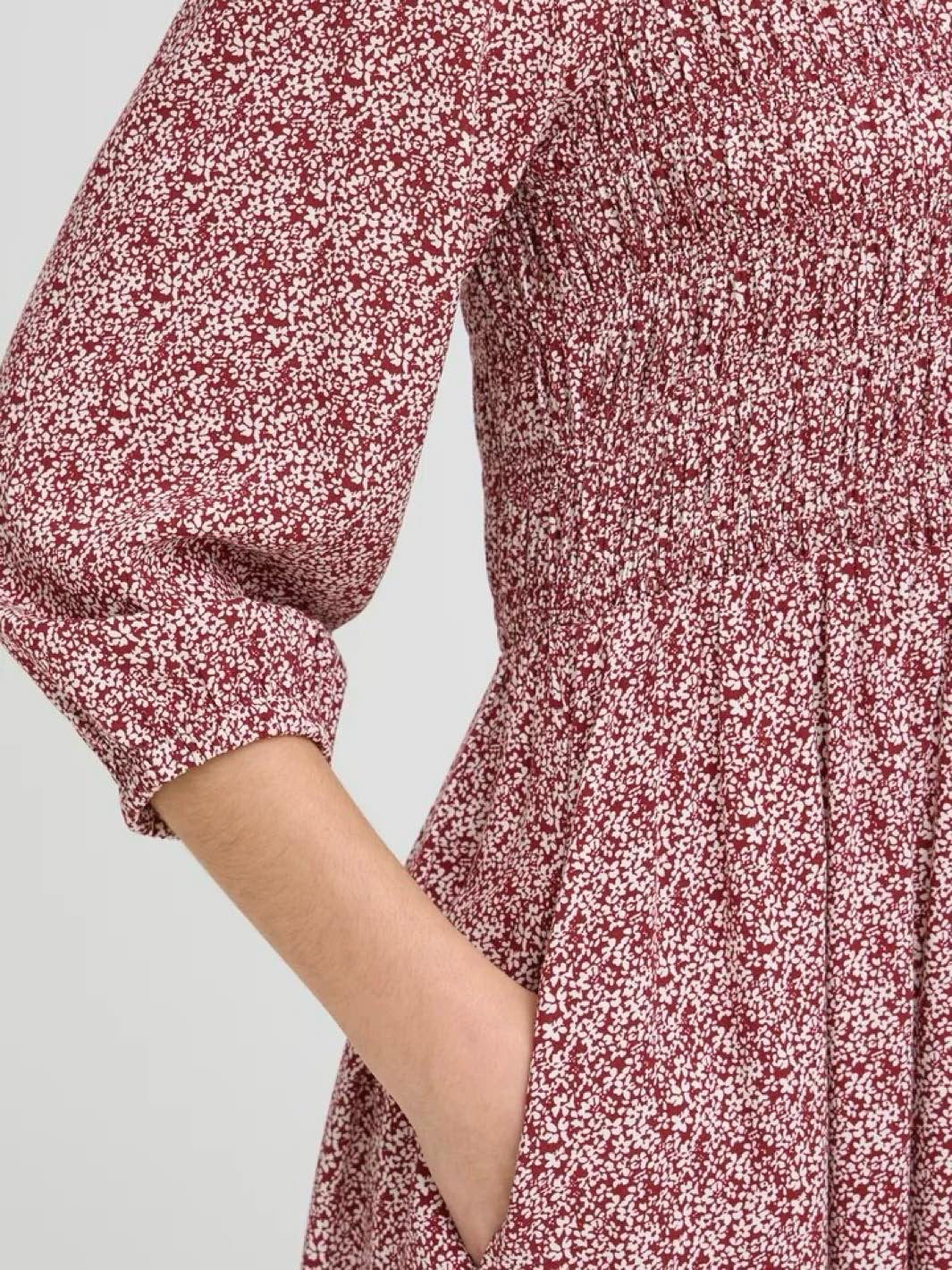 MIDIKJOLE FRFLOWY TINY PETAL SYRAH